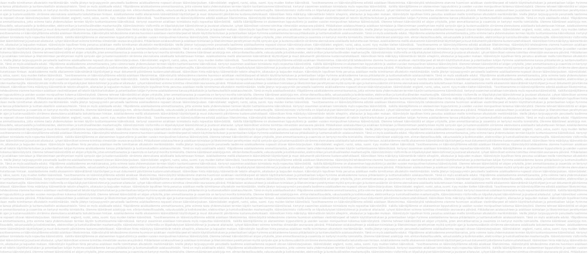 Visiform Oy - käännöspalvelu Turku